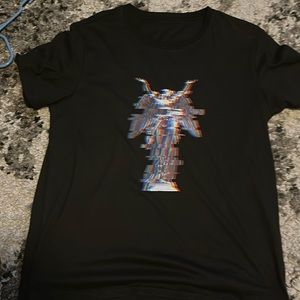 Black tee shirt with Angel